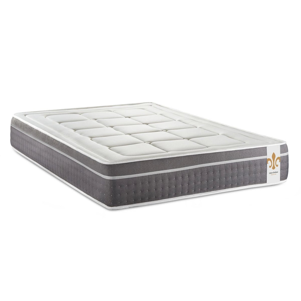 Materasso 140x190 cm Molle insacchettate e memory foam - Trente