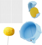 Decorazioni per Frittelle in Plastica a Forma di Mezza Circonferenza - 20 Pezzi - 1 Forma da 7x2,5 cm - Ideali per Feste e Preparazione a Casa