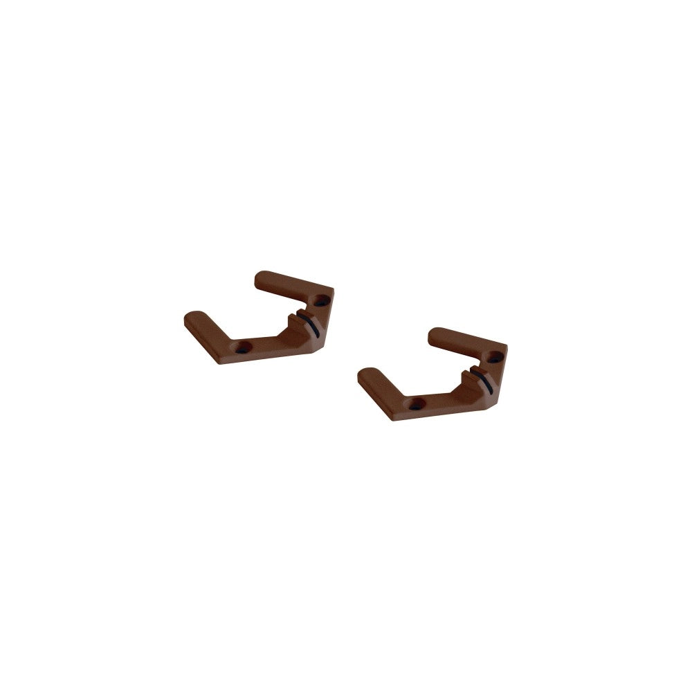 Pencil staffa sospensione orizzontale Zafferano - Accessorio lampada a sospensione Corten