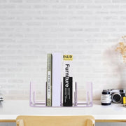 Organizzatore per scrivania in vetroresina con supporto per libri e contenitori per accessori da ufficio - Sostenibile e sensibile - Cassetto per riporre oggetti - Supporto per libri per tavolo - 1 pezzo