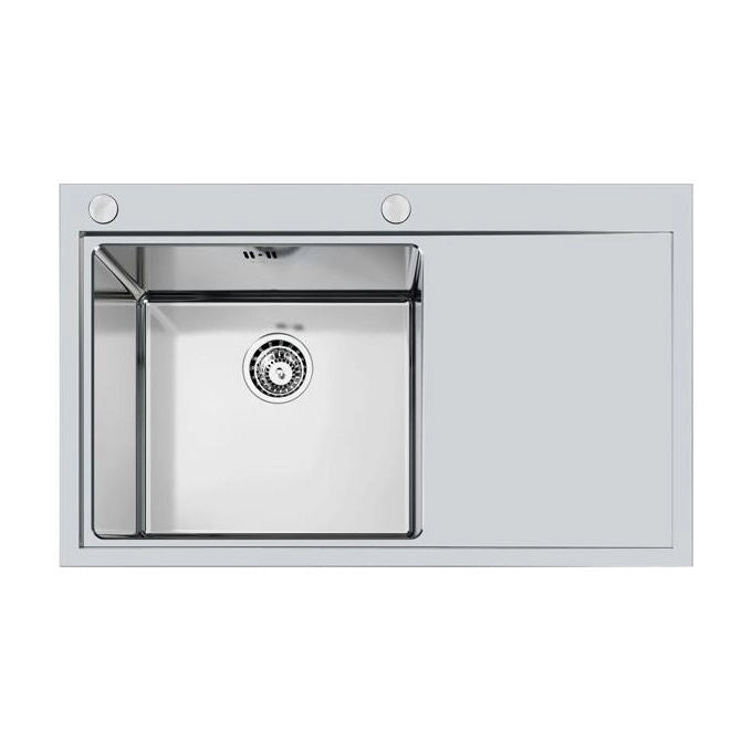 Foster Master 86.1V.FT Lavello ad incasso Rettangolare Acciaio inossidabile