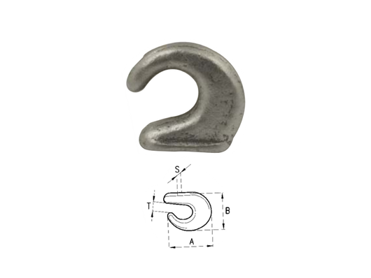 Gancio di traino per autocarri Cermag tipo leggero e medio - 60521