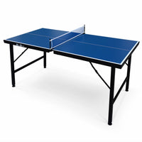 Mini tavolo da ping-pong con accessori, blu