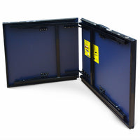 Mini tavolo da ping-pong con accessori, blu