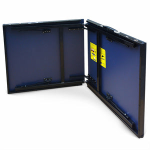 Mini tavolo da ping-pong con accessori, blu