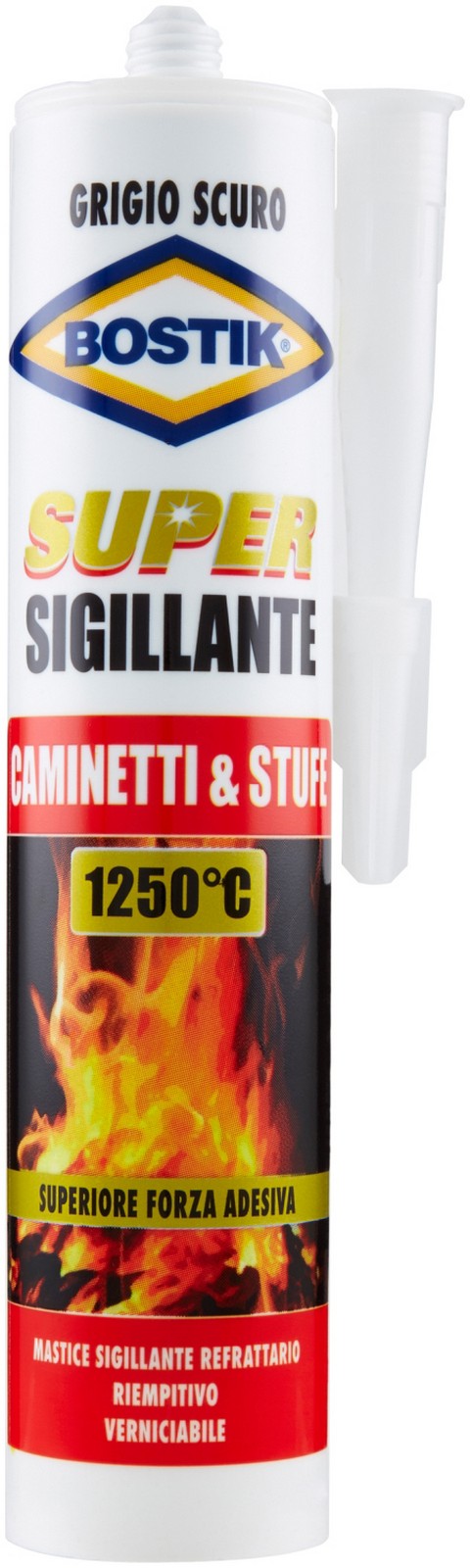 bostik mastice caminetti stufe cartuccia 530 g cod:ferx.15650