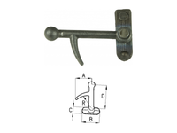 Chiusura a palla con golfaro Cermag media destra o sinistra - Posteriore SX - anteriore DX