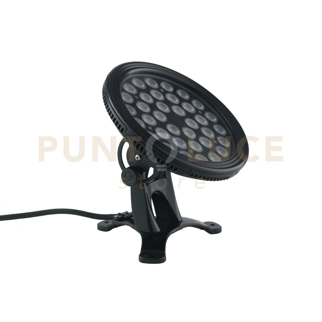 PROIETTORE LED NEPTUNE DC24V NERO 36W RGB IP68 17X19CM DIMMERABILE