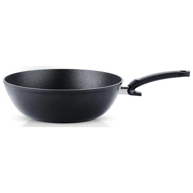 Fissler Padella Wok Adamant 30 cm Alluminio Rivestimento Antiaderente Compatibile Induzione
