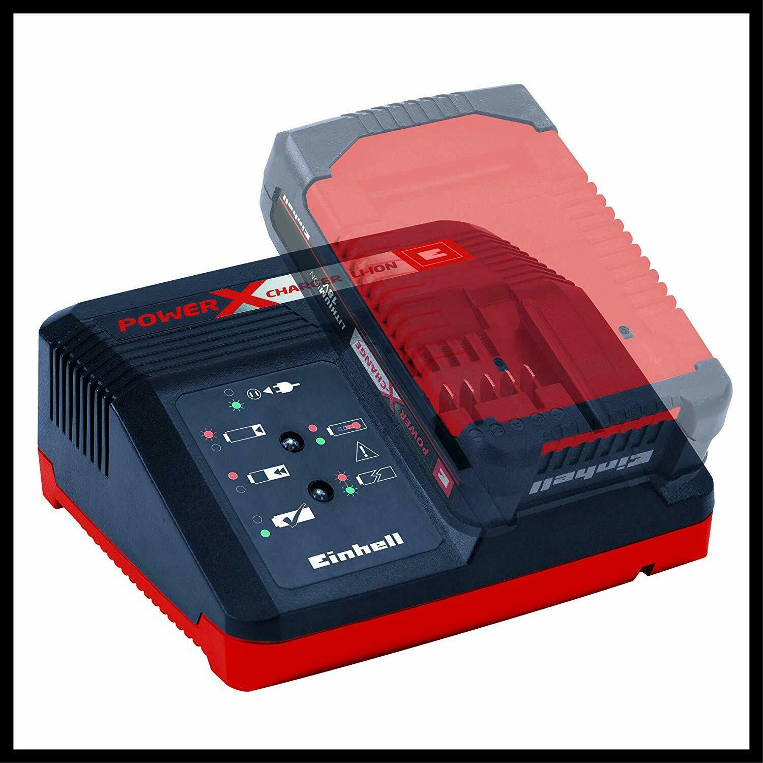 Einhell Caricabatterie Rapido 18v Power X Change Ricambio Batteria 4512011