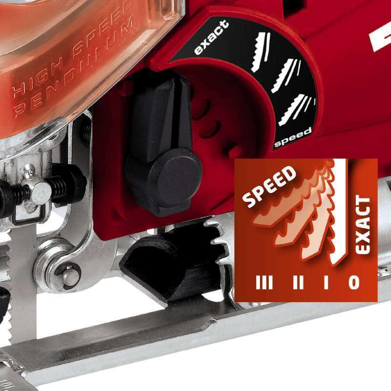 Seghetto alternativo Einhell TC-JS 85 - Lama legno e Valigetta in dotazione