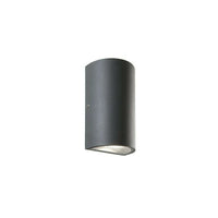 Applique Lampada Esterno Plafoniera Led Parete Doppia Luce Giardino 12W Sovil Colore: Grigio
