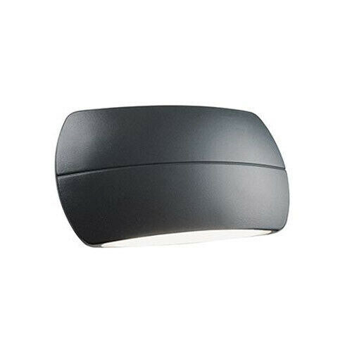 Applique Led 10W Esterno Lampada Parete Interno Illuminazione Luce Pillow Sovil Colore: Grigio