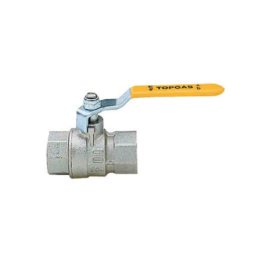 Valvola a sfera per gas ff con leva acciaio