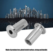 Viti a cinque punte verniciate - M6/M8 - 50 pezzi - Acciaio duraturo - Facili da installare