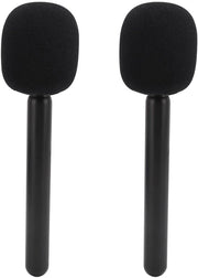 Sostegno per Microfono - Orecchioni per Microfono - Registrazione Audio Migliorata - Supporto per Microfono - Incluso Schermo Antivento