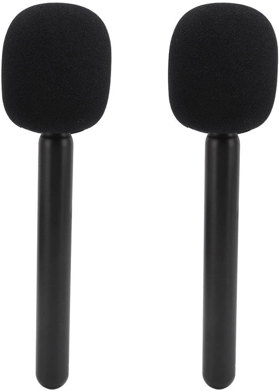 Sostegno per Microfono - Orecchioni per Microfono - Registrazione Audio Migliorata - Supporto per Microfono - Incluso Schermo Antivento