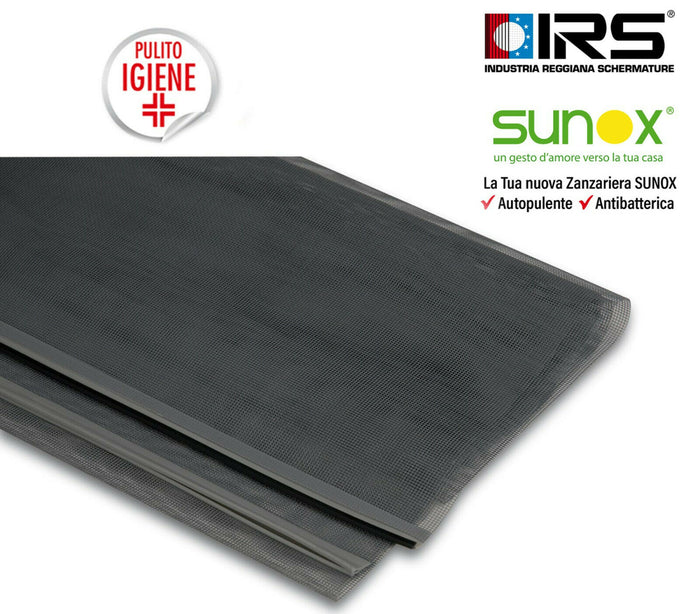 Rete Ricambio Zanzariera Finestra Verticale Avvolgibile Antibatterica Sunox IRS Dimensione: 100 x 160 cm
