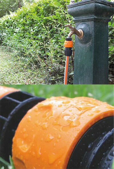 Raccordo portagomma Aperto UNIVERSALE Acqua Continua Scatto Rapido GF Garden