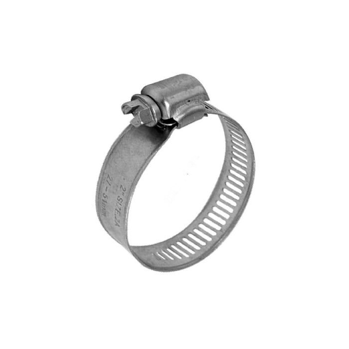 Kit di 2 fascette a vite in acciaio