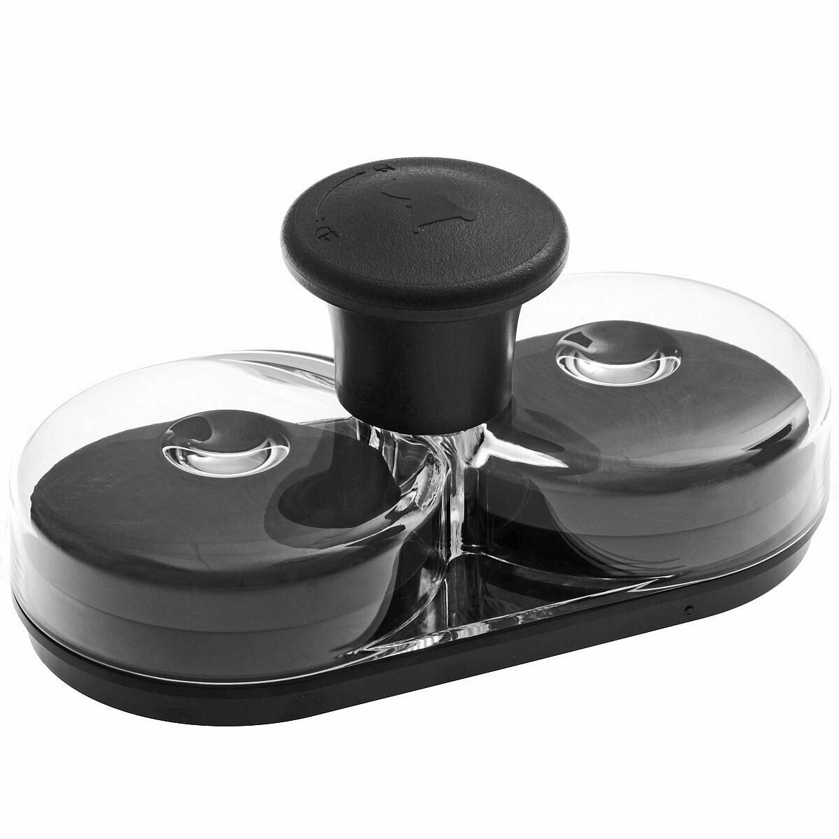 Pressa per mini hamburger Weber 6485 Accessori Barbecue Cucina Doppio stampo
