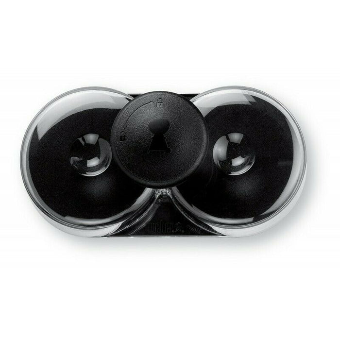 Pressa per mini hamburger Weber 6485 Accessori Barbecue Cucina Doppio stampo