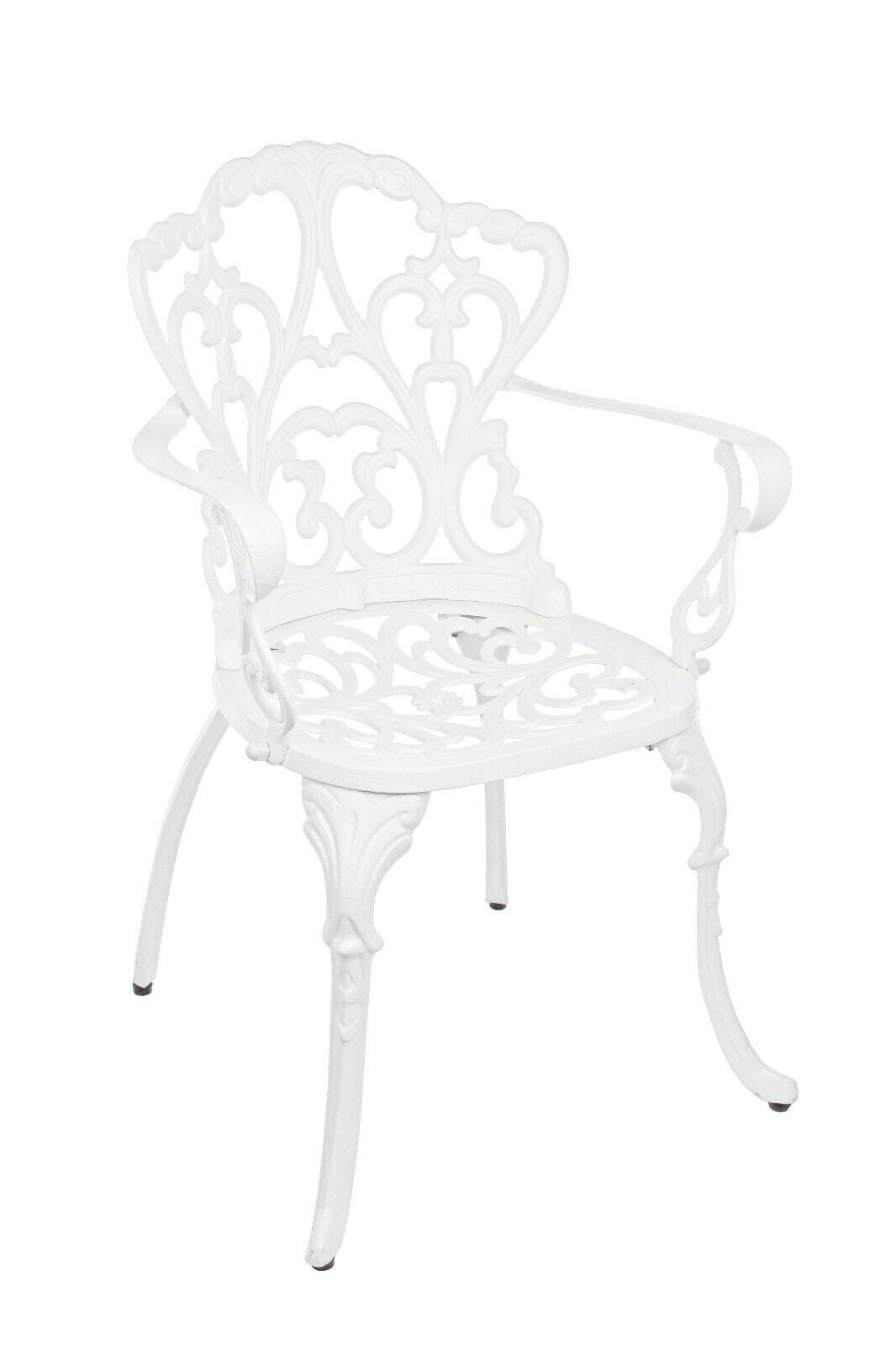 Sedia Giardino Esterno in Alluminio Victoria Bizzotto Veranda Terrazza Bianca Set: 1 Sedia