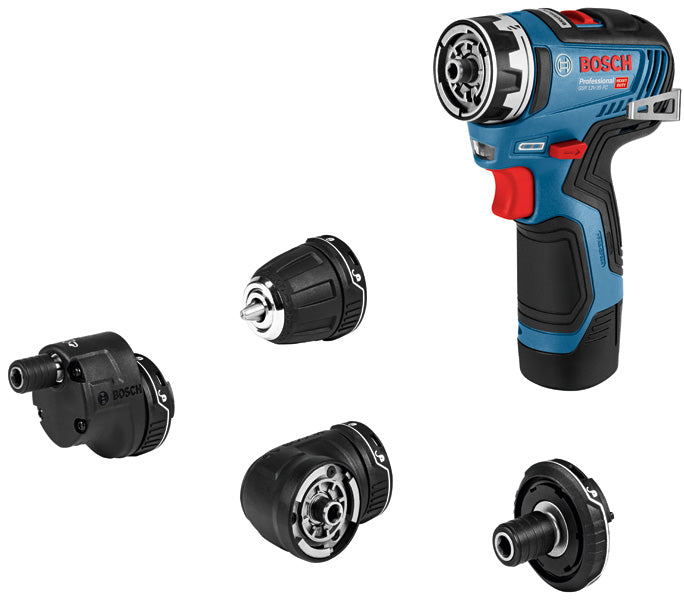 AVVITATORE FLEXICLICK BOSCH 4 TESTINE GSR 12V-35 FC - 06019H3000