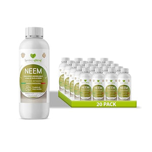 SYMBIOETHICAL - NEEM,  1Lt x 12pz, Emulsione Idrosolubile a Base di Olio di Neem per Piante, Concentrato a Uso Botanico, 100% Vegetale, Made in Italy