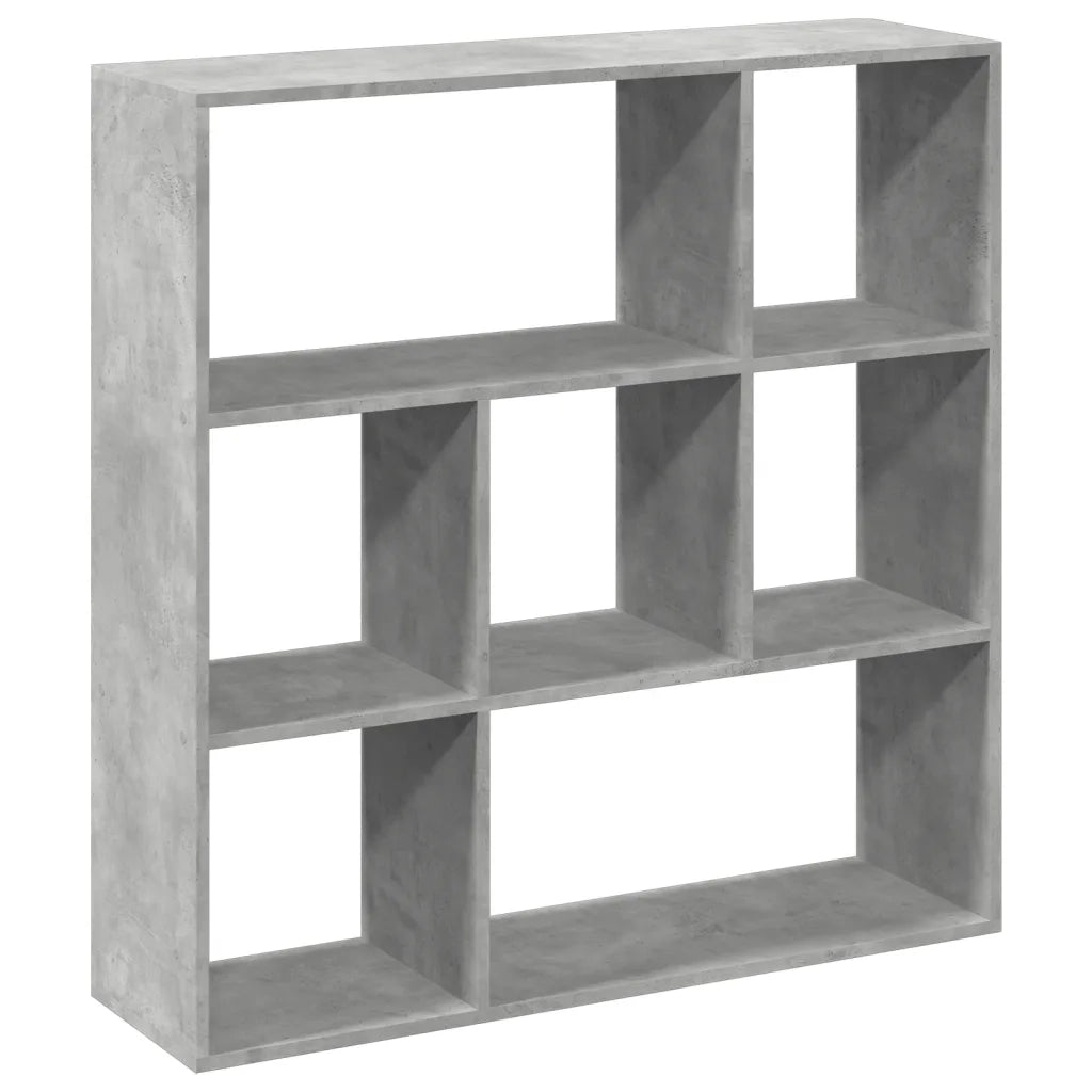 Libreria Divisorio Grigio Cemento 102x29x103,5 cm in Truciolato 858051