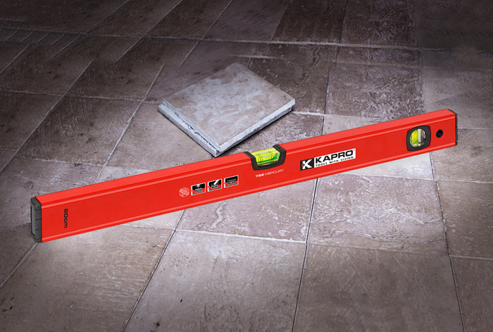 LIVELLA MANUALE 60cm CON BOLLE KAPRO 752 MERCURY - 752-40-60