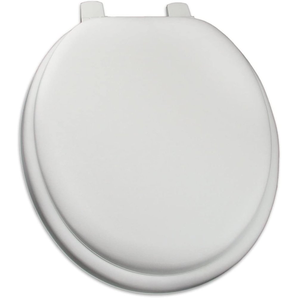 Findingking deluxe soft round sedile wc con cavi, colore: bianco