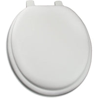 Findingking deluxe soft round sedile wc con cavi, colore: bianco