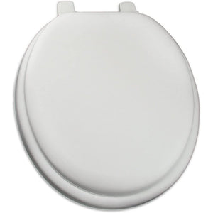 Findingking deluxe soft round sedile wc con cavi, colore: bianco