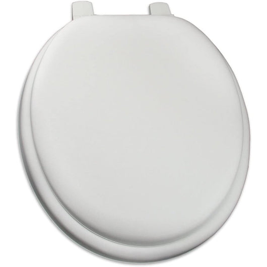 Findingking deluxe soft round sedile wc con cavi, colore: bianco