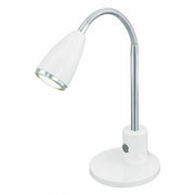 Lampada Scrivania Led Tavolo Ufficio Lettura Braccio Orientabile 3W Fox EGLO Colore Lampada: Bianca