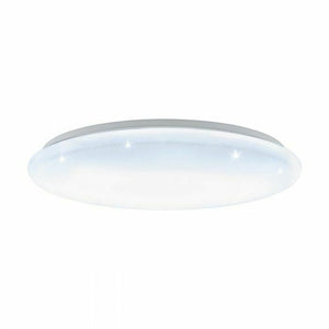 Plafoniera Applique Lampada Soffitto Bianca Telecomando Dimmerabile Giron S EGLO Dimensioni: Ø 57 cm - 40 W