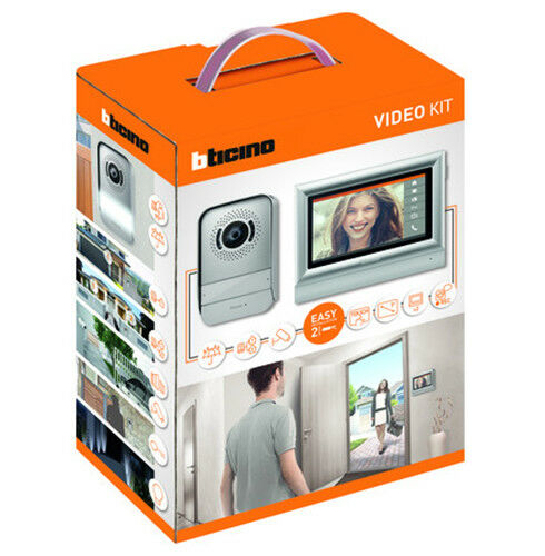 BTicino 317113 Kit TouchScreen 7 pollici a Colori - Videocitofono con 2 Fili