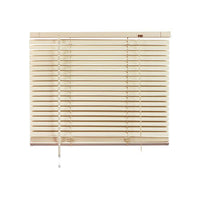 Tenda Veneziana in PVC per Portafinestra Finestra Parasole Inclinabile su Misura Misure: 91 x 240 cm, Colore: Beige