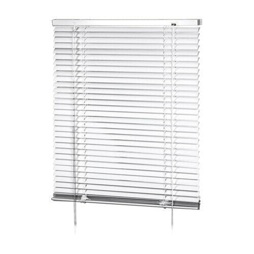 Tenda Veneziana in Alluminio per Portafinestra Finestra Parasole su Misura Colore: Bianco, Misura: 150 x 162 cm