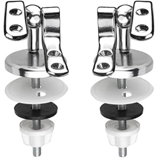 Cornat tec364891 - cerniera per sedile wc con supporto, colore: