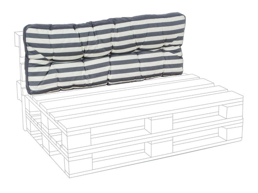 Cuscini per Pallet Seduta e Schienale Divano Cuscino Imbottito Esterno Bizzotto Tipo e Colore: Schienale Antracite