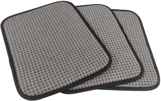 Asciugamano per palle da bowling - 3 pezzi - con design antiscivolo - panno in suède - facile da pulire - per migliorare la precisione