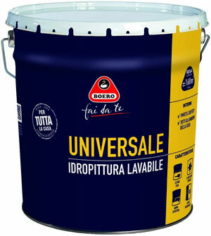 Idropittura Lavabile Traspirante Universale Interni Pittura Bianca 764 Boero