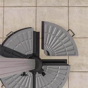 MAURY'S BASE A SPICCHIO PER OMBRELLONE LAMPARA DA 12 KG