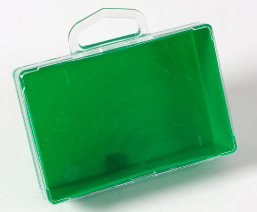 scatola plastica 105x70 verde cod:ferx.15696