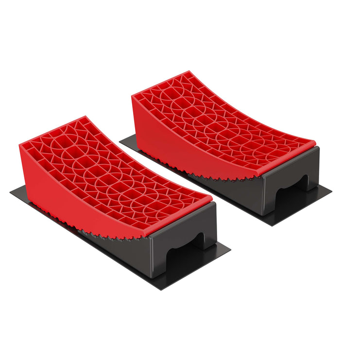 Cunei rotondi per camper con livella a bolla Livellatori per rimorchi