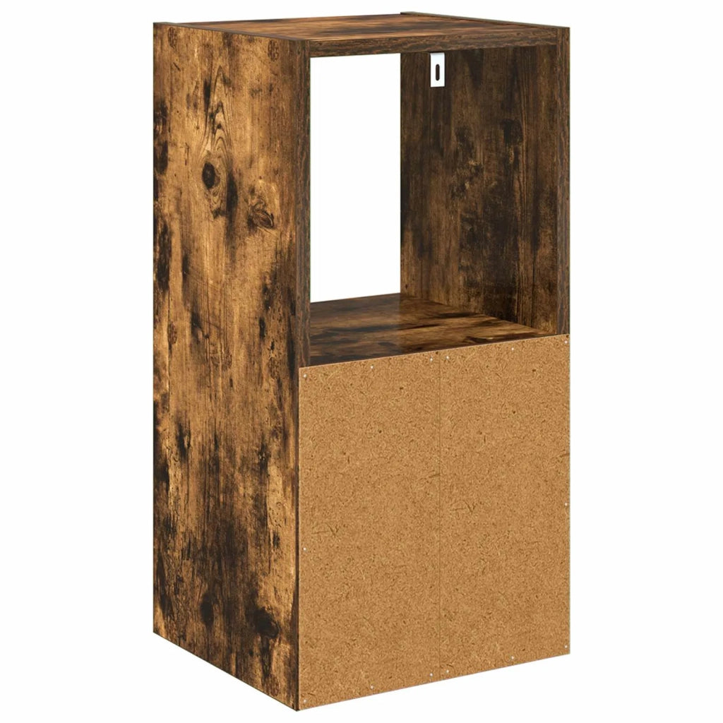 Comodino Rovere fumé 30,5 x 27 x 59,5 cm Legno multistrato 8000620
