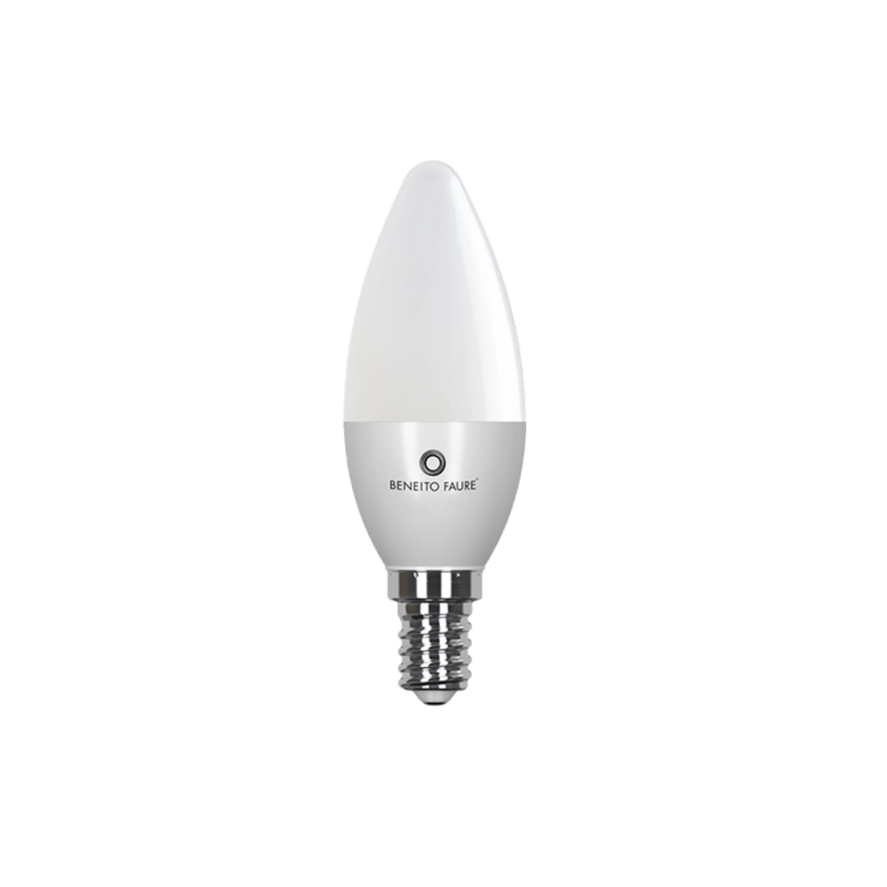 Lampadina a led a oliva opaca 5,5W E14 5000K