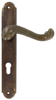 MANIGLIA OTTONE BRONZATO BAROCCO F.Y.- 4,0 pz